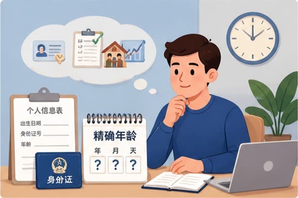 精确年龄计算意义