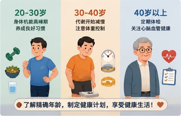 年龄与健康管理
