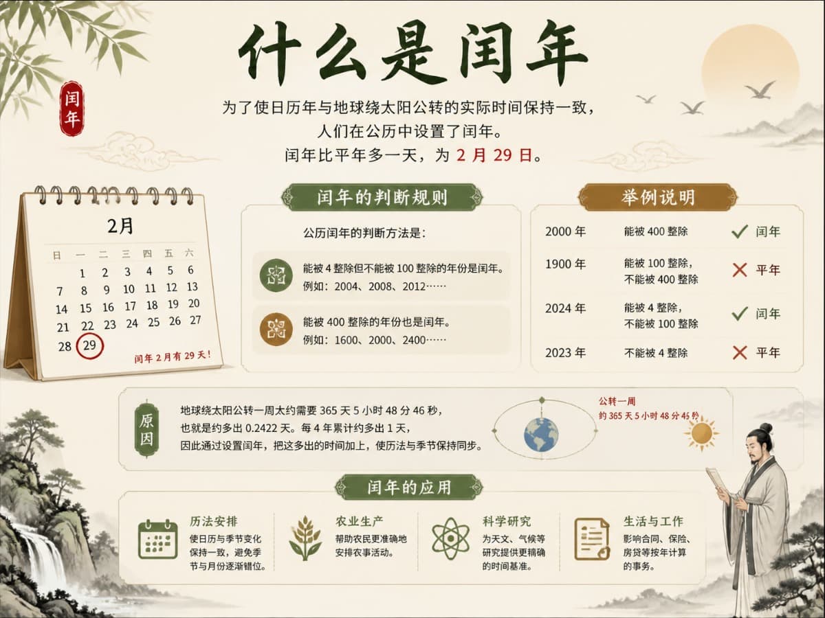 闰年介绍配图